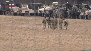 Polonia, truppe statunitensi si accampano al confine ucraino