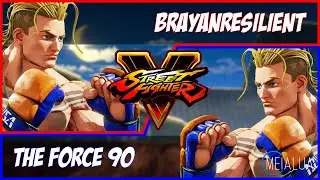 SFV CE - Brayanresilient(LUKE) VS The Force 90(LUKE) 🌘 MeiaLua 🌘