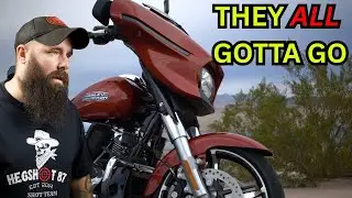 Harley заявляет: ХВАТИТ &mdash; эти туристические мотоциклы должны исчезнуть!