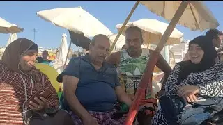 تعالوا شوفوا يومنا على البحر واللي حصل في شواطئ مطروح😱💞