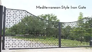 Mediterranean-Style Iron Gate