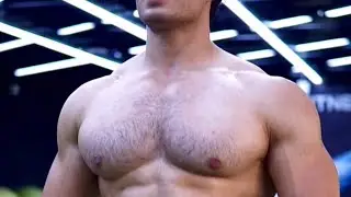 Vasu Bindra Perfect Strong Hulk Hunk Muscle STUD Bodybuilder. Amazing Hairy Chest and Muscle(2)