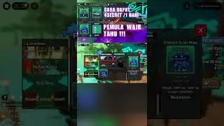CARA DAPAT IKAN SECRET DI FISH IT ROBLOX - FISH IT PEMULA #roblox #fishit #shorts