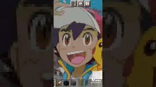 ash and Pikachu become champion pixel art in Minecraft