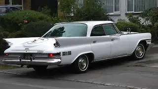 OUR 1961 CHRYSLER NEW YORKER 4 DOOR HARDTOP CLASSIC AMERICAN FINS 'N' CHROME CAR