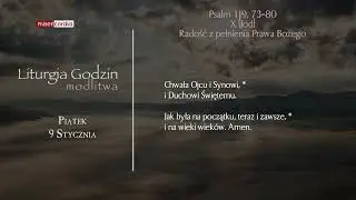 Liturgia Godzin | Modlitwa Południowa | Piątek, II tyg. po Narodzeniu Pańskim