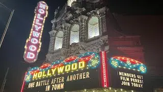 One Battle After Another in 70mm at @HollywoodPDXTheatre | Matthew Henson Movie Vlog