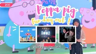 Kids Went CRAZY! 😱 PEPPA PIG LIVE Show in Abu Dhabi 🐷🎉 