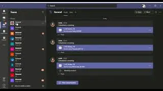 Copy meeting link on MS Team desktop