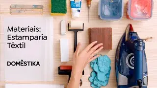 MATERIALES | Estampado textil con block printing | Marta Afonso | Domestika
