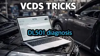 VCDS - ODIS - Audi A7 s-tronic DL501 0B5 clutch diagnosis