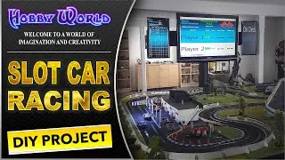 How to Build a 3 Screen Floor Stand for Slot Car Tracks [DIY, Free Plans, Modern Design]
