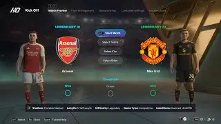 Arsenal vs Manchester United | Premier League | EA FC 26 | Simulation