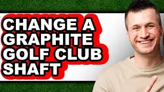 How to Change a Graphite Golf Club Shaft (Only Way)