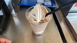 Costco Wholesale Chocolate / Vanilla Twist Ice Cream Cup