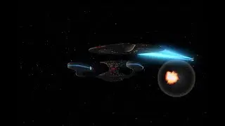 🌀 Enterprise-D vs Osiris Unimod (Temporal Galaxy Class) | Time-Bending Federation Showdown |