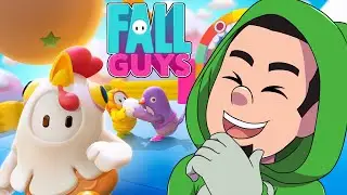 GUINAS JOGA FALL GUYS AO VIVO!!
