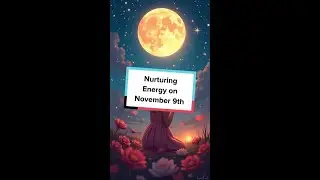 Nurturing Energy on November 9th