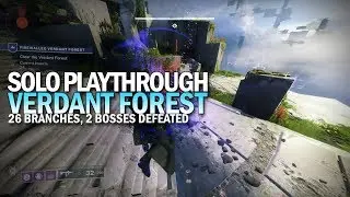 Solo Verdant Forest (26 Branches, 2 Bosses Defeated) - My First Playthrough [Destiny 2]