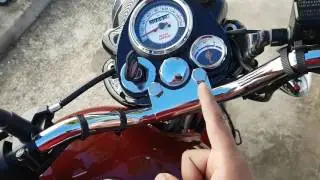 Как пользоваться амперметром в Royal Enfield Classic 350 и Bullet 350