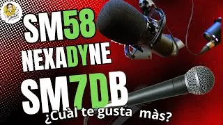 Comparando micr&oacute;fonos de Shure. &iquest;C&uacute;al te gusta m&aacute;s?