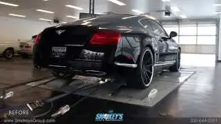 2012 Bentley Continental GT | Tubi Exhaust Before and After