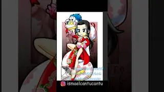 ONE PIECE Chibi Fanart Boa Hancock #shorts