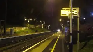 Newly Refurbished 320411 Passing Musselburgh at Speed on a Doncaster To Shields Ecs Working