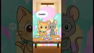CANDLE vs CANDY | One Sound, Big Mix-Up! (Misheard English) | Milo & Pip #miloandpip #funny #cat