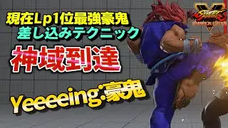 スト5 一分の技スカリも見逃さない捌きがヤバい Yeeeeing (豪鬼)　SF5