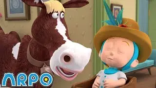 Flower Power | ARPO The Robot Classics | Full Episode | Baby Compilation | Funny Kids Cartoons