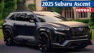 All New 2025 Subaru Ascent Review  - Hybrid Powertrain and New Trims : All details