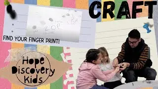 Unique Fingerprints | Kids Craft