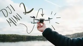 DJI Mini 2 Review! (Dr&ouml;nare med kamera, Minitest p&aring; Svenska)