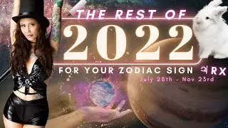 The Rest of 2022 for Your Zodiac Sign ☾Tarot & Astrology Prediction~ Jupiter Retrograde Edition✴︎☽