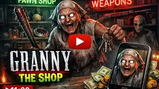 Granny The Shop: The House Is Weird and Creepy! 😱. #granny #grannygame #mobilegame 