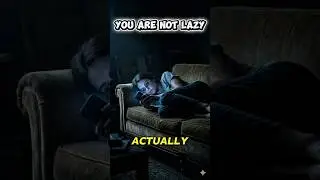 You Are Not Lazy! The Dark Truth About Procrastination 🧠 #Shorts
