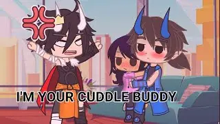 IM YOU'RE CUDDLE BUDDY meme? Gacha club peirce x ava, acsh x ava MY INNED DEMONS