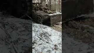 Ukraine - XX.01.2024. Ukrainian Marder 1A3 IFVs Somewhere On The Frontline.