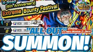 NEW EX GARP SUMMON(I Really Messed it up😭) 《One Piece Bounty Rush》