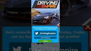 Driving Empire New Codes Roblox! Lamborghini Update