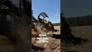 Grapples Built for Real Work #skidsteer #deere #forestry #landclearing