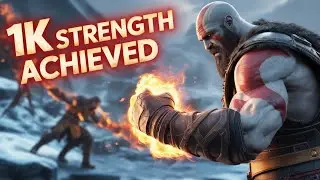 UNLOCKING 1K STRENGTH in God of War Ragnarok?