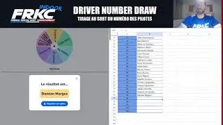 FRKC Indoor '26 - Driver Number Draw