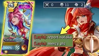 LAYLA TARGET LOCKED ПОШЛА НЕ ТАК!! 😂 (он закричал) | ЛУЧШАЯ СБОРКА НАТАЛЬИ 2025 | MLBB