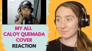 Voice Teacher Reacts to My All Cover by Caloy Quemada
