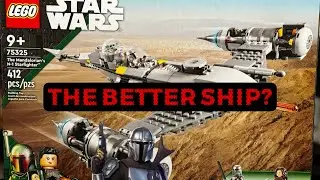 THE BEST MANDO SHIP? | LEGO StarWars Set 75325 The Mandalorian's N-1 Starfighter