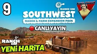 🔴 Yeni Güncelleme! Balık Tutma Geldi - CANLI YAYIN - SOUTHWEST Ranch Simulator - Bölüm 9