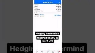 Closing $11,000 Profit on GOLD XAUUSD #xauusd #xauusdlive #forex