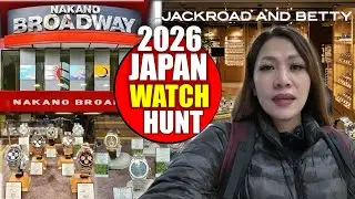 INSANE! WATCH HUNTING ROLEX OMEGA GRAND-SEIKO TUDOR AT NAKANO BROADWAY | SHOPPING IN JAPAN